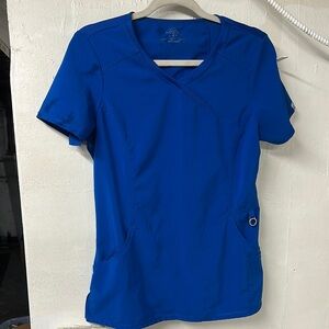 Cherokee Infinity Small Royal Blue Scrub Set